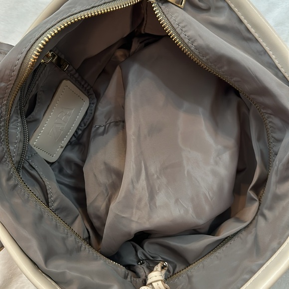 ZARA light olive color tote bag. Like new. - Picture 9 of 10